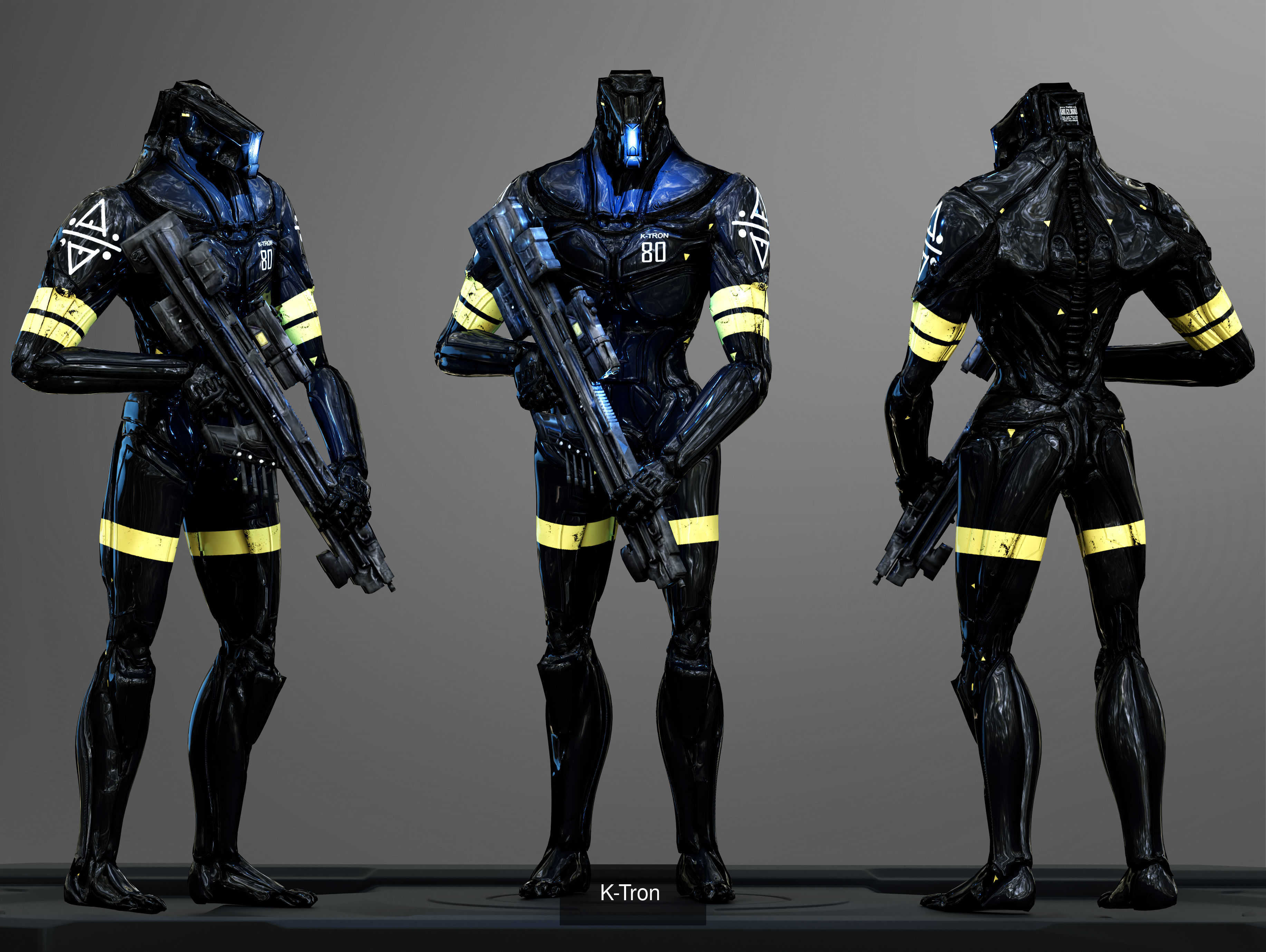 Robots pack 3D Model Collection_5