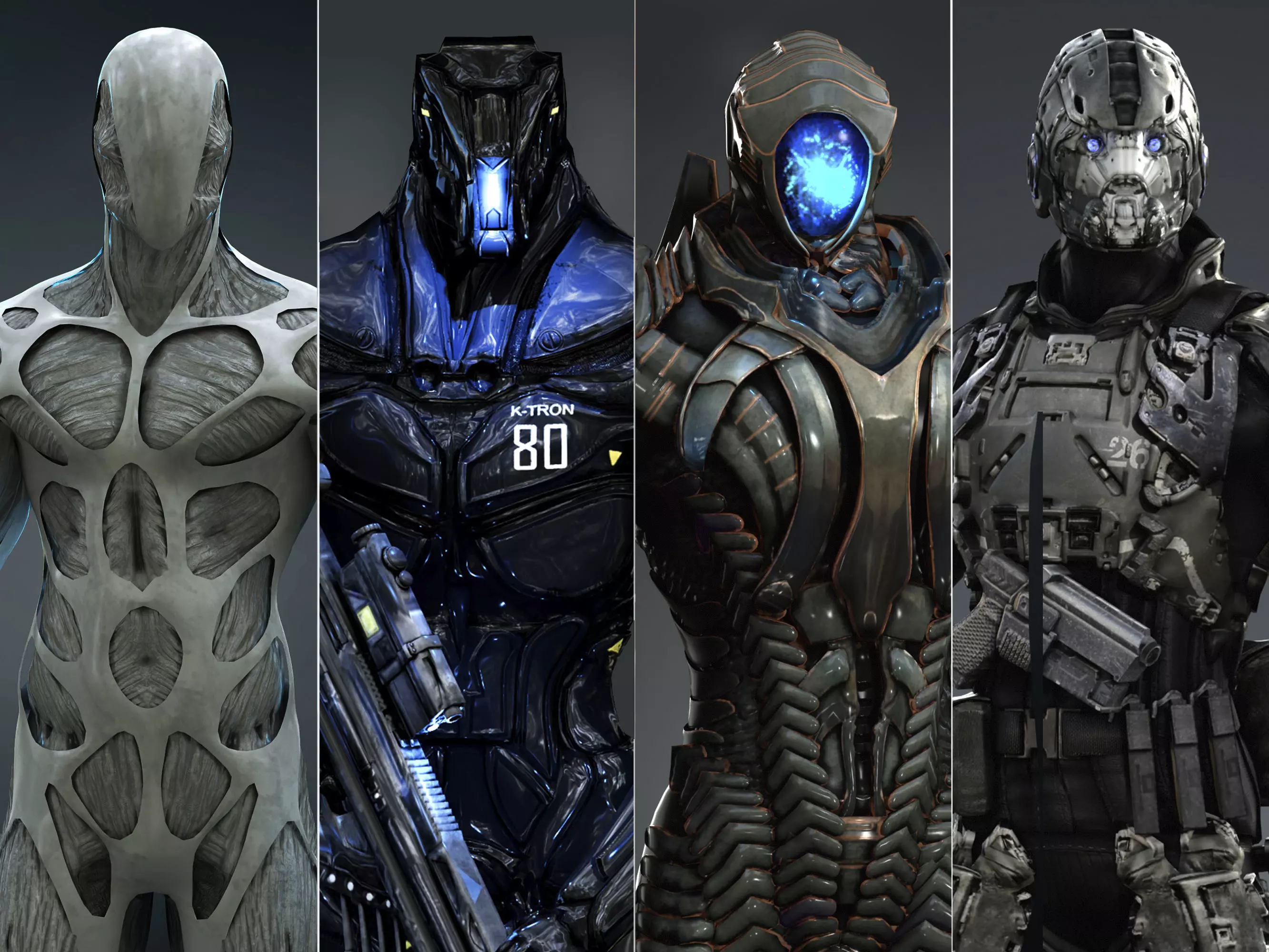 Robots pack 3D Model Collection_0