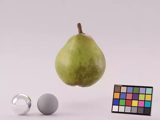 Doyenne Du Comice Pear Photoscan