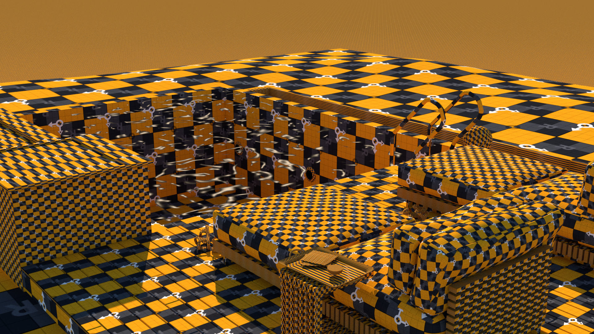 laos Swimming Pool 3D model_23