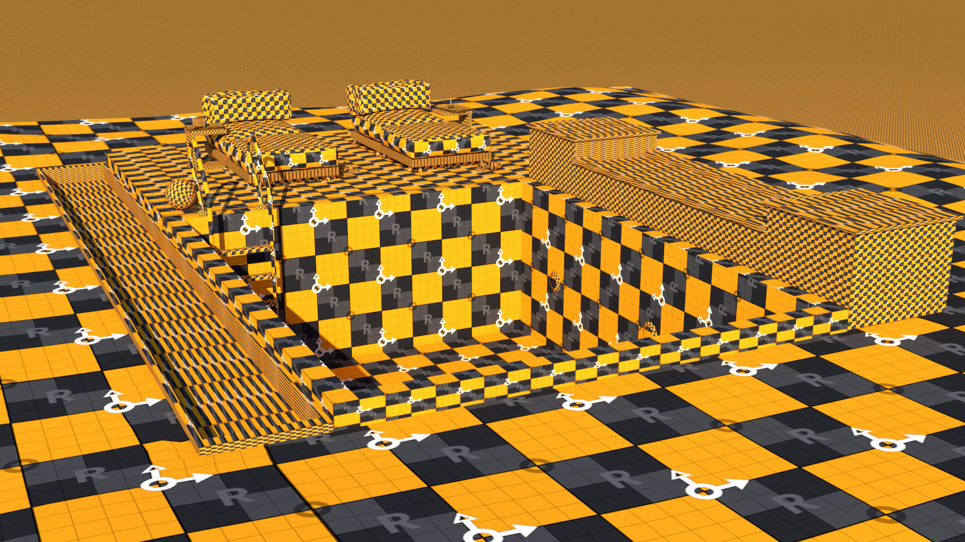 laos Swimming Pool 3D model_18