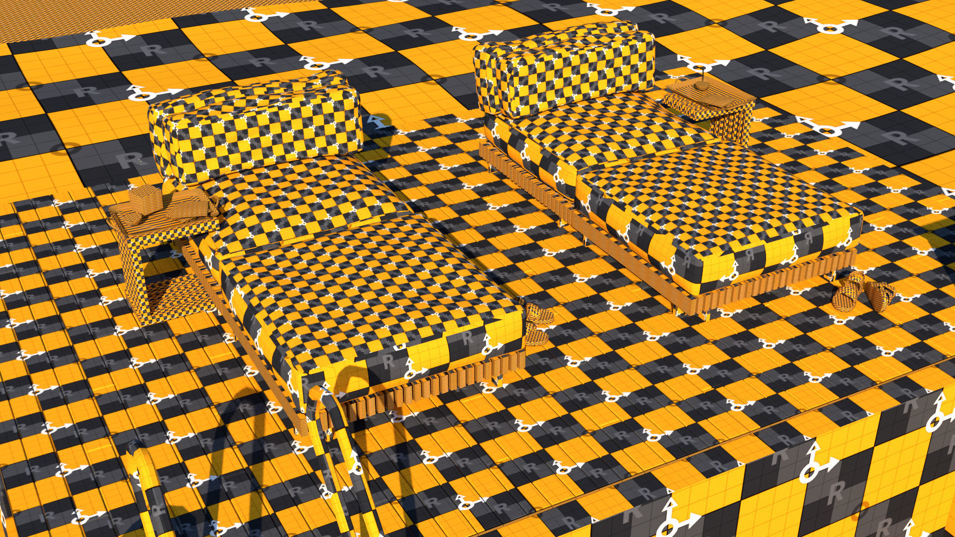 laos Swimming Pool 3D model_21