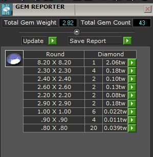Round Diamond Peg Setting Ring 3985 3D print model_8