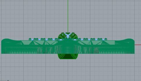 Cross Diamond Pendant 3999 3D print model_5