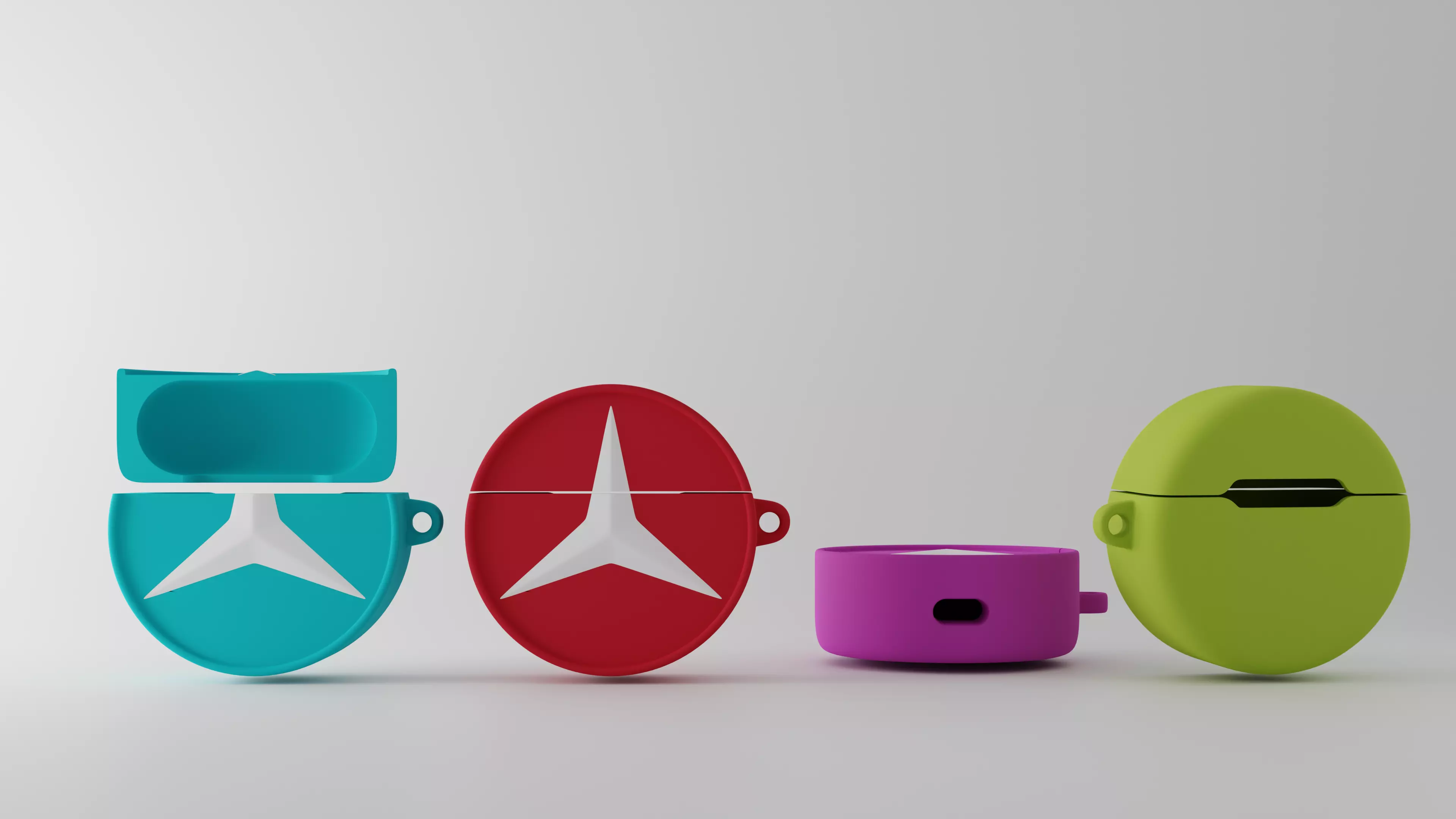 Logo Mercedes Airpods 3 Case 3D print model