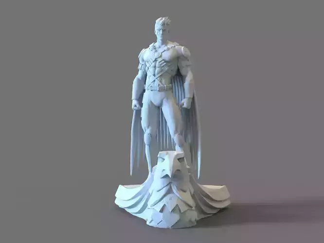 Red robin from Batman DC ComicsSTL files for 3d printing