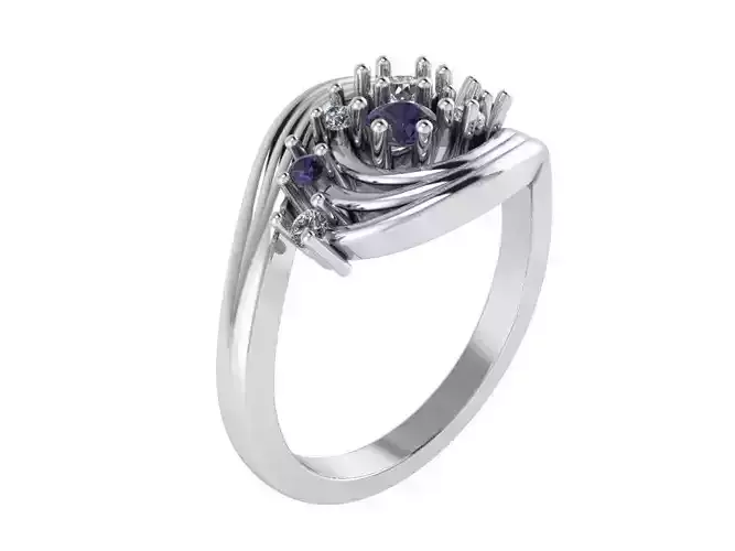 Tension Fashion Ring 4013