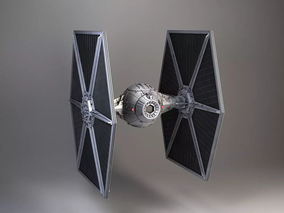 Star Wars TIE-Fighter 3D 3D model_0