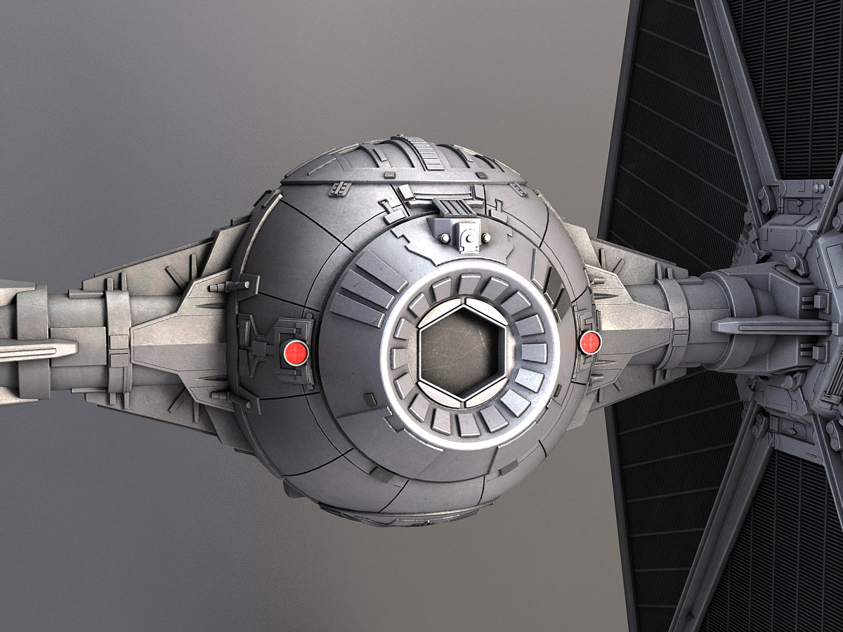 Star Wars TIE-Fighter 3D 3D model_6