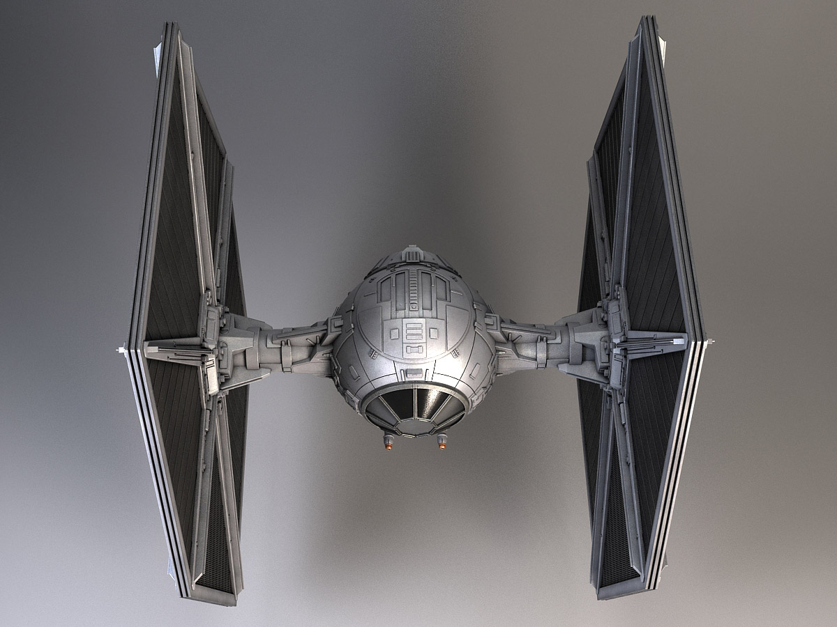 Star Wars TIE-Fighter 3D 3D model_1