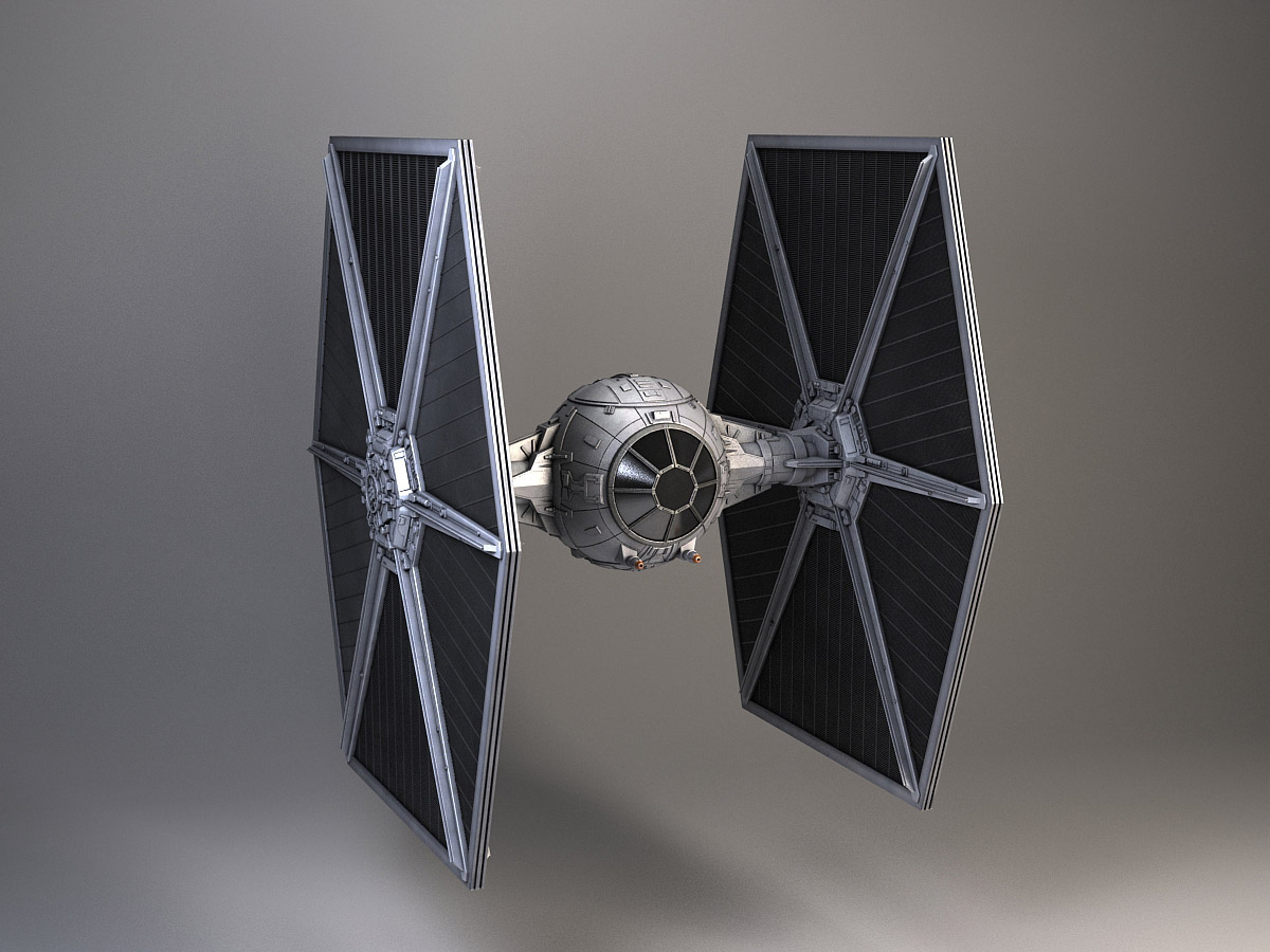 Star Wars TIE-Fighter 3D 3D model_2
