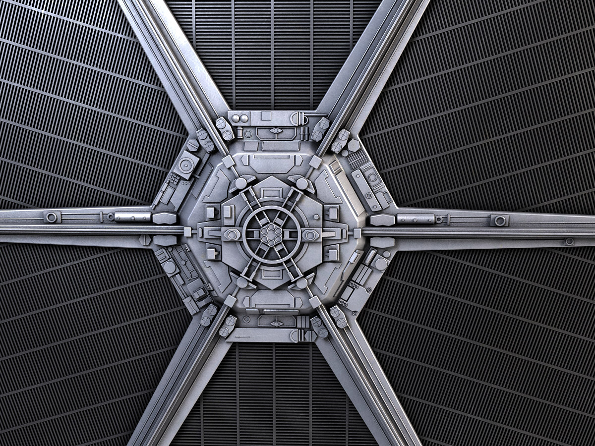 Star Wars TIE-Fighter 3D 3D model_7