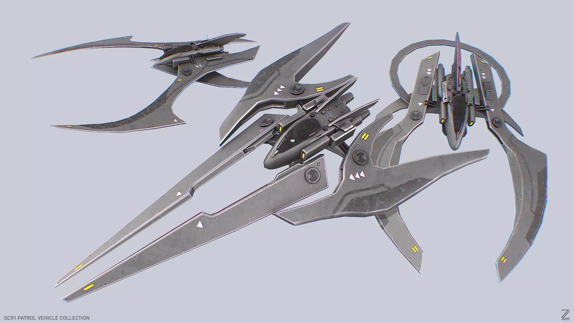 Scifi patrol vehicle collection _0