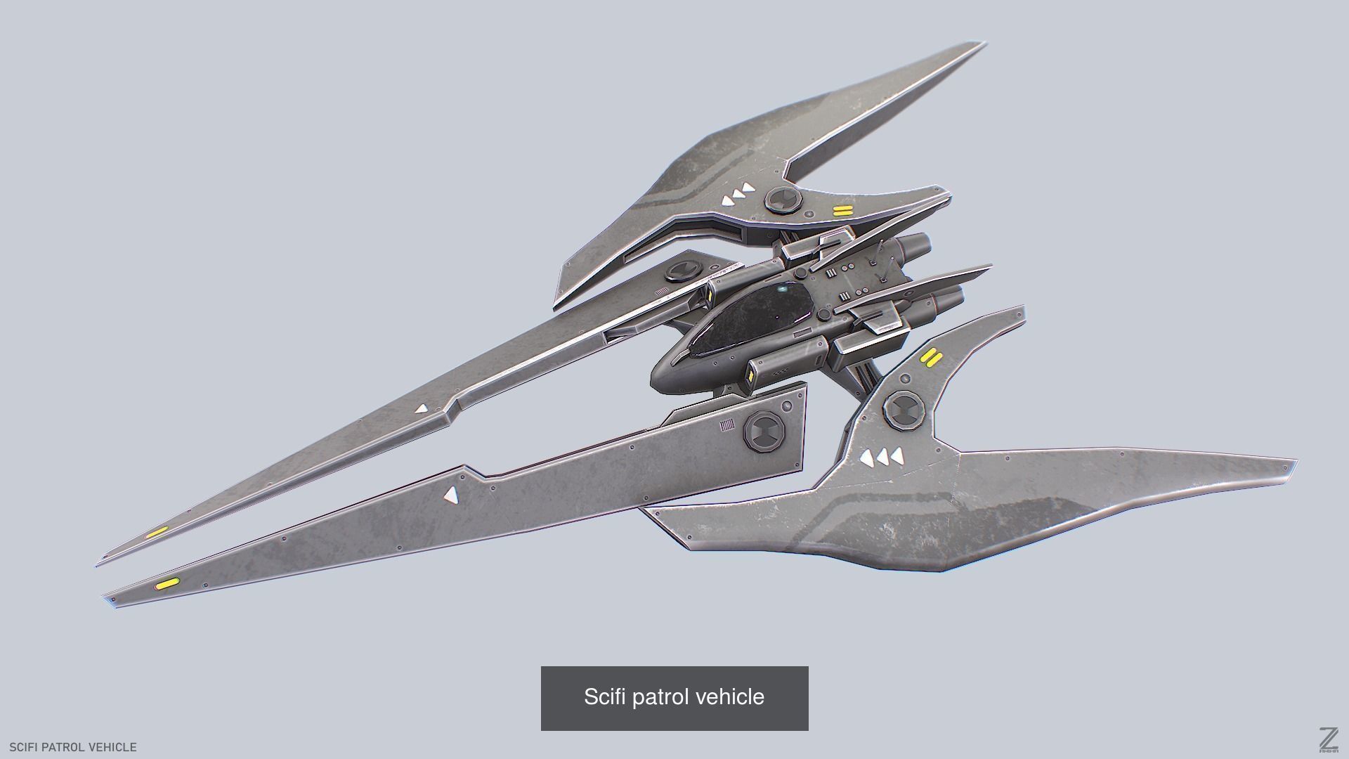 Scifi patrol vehicle collection _5