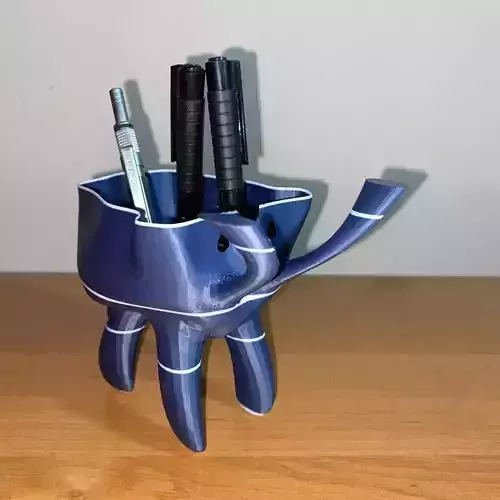 Elephant Pen Holder by 3esign
