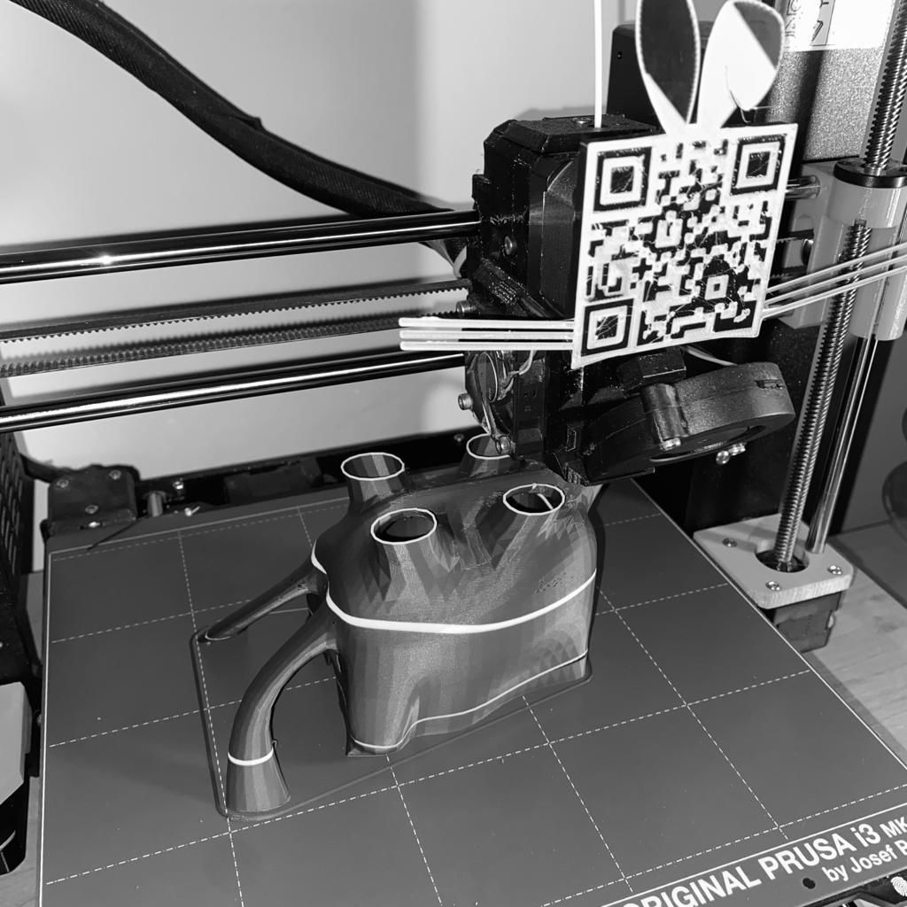 Elephant Pen Holder by 3esign 3D print model_5