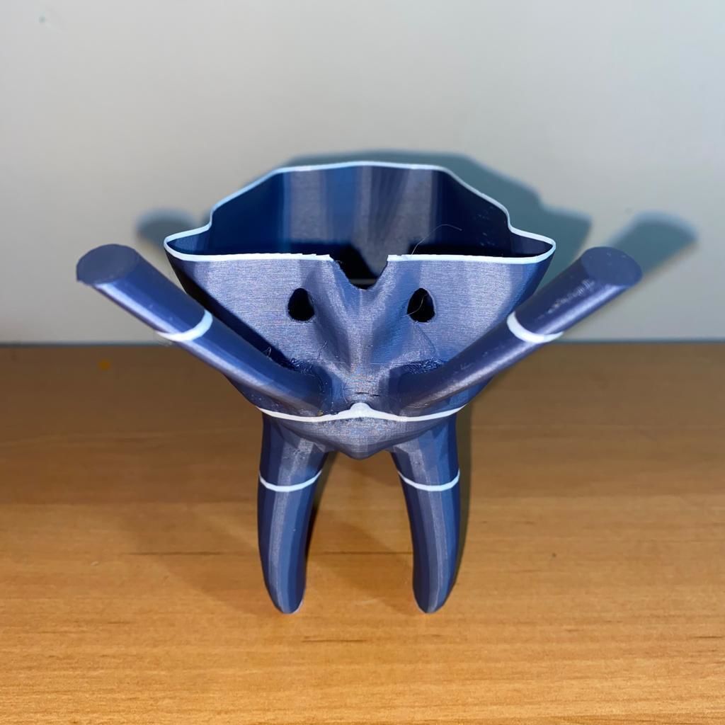 Elephant Pen Holder by 3esign 3D print model_6