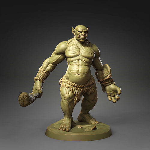 Troll Tabletop miniature 3D print model