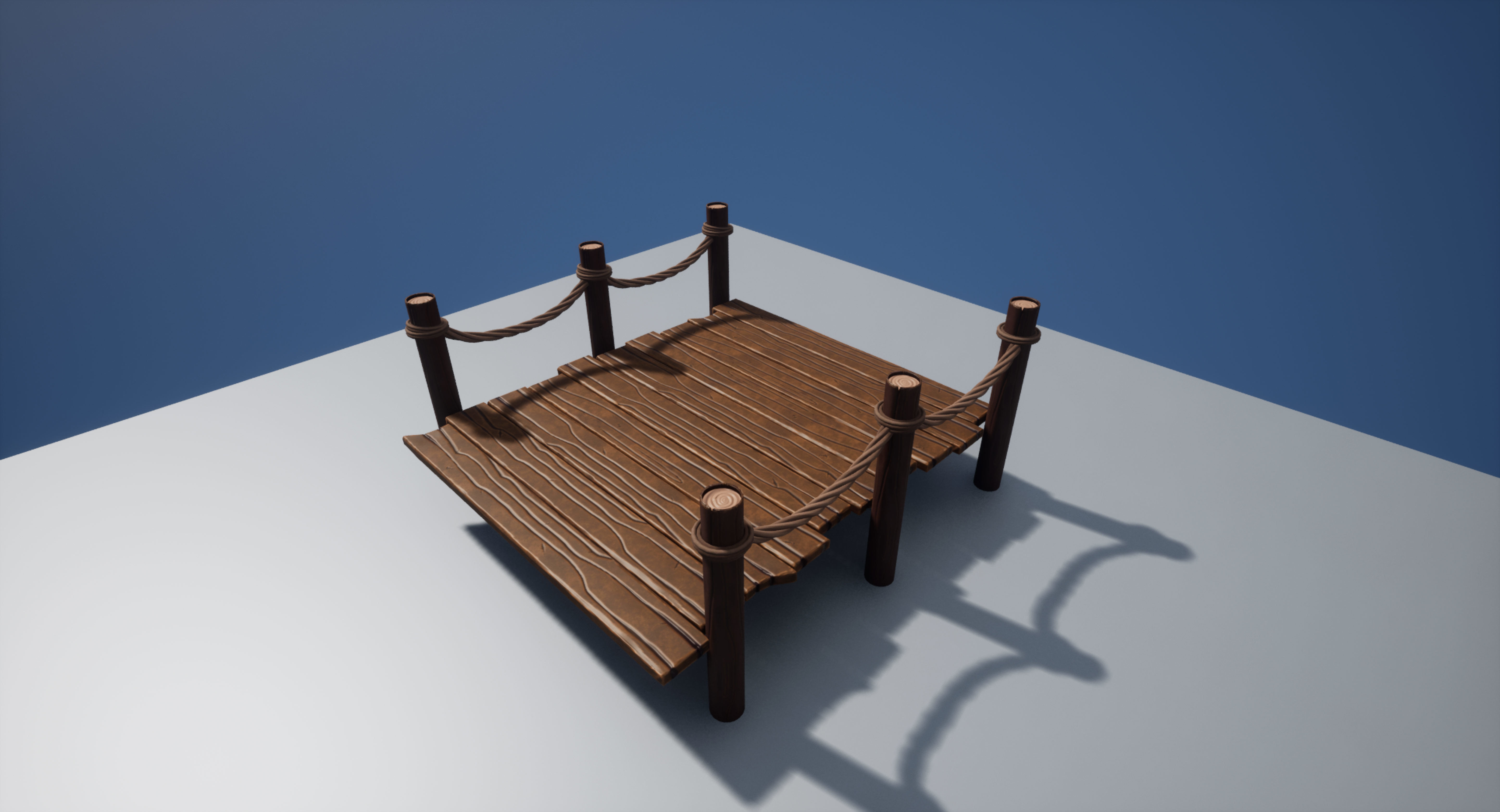Bridge Riot Style Low-poly 3D model_1
