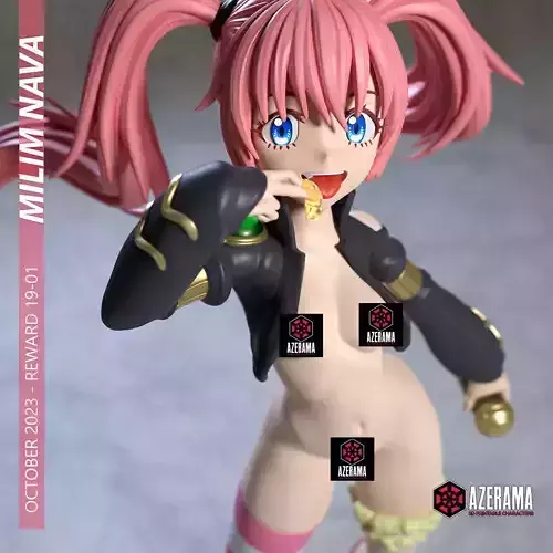 Milim Nava NSFW STL For 3D Printing