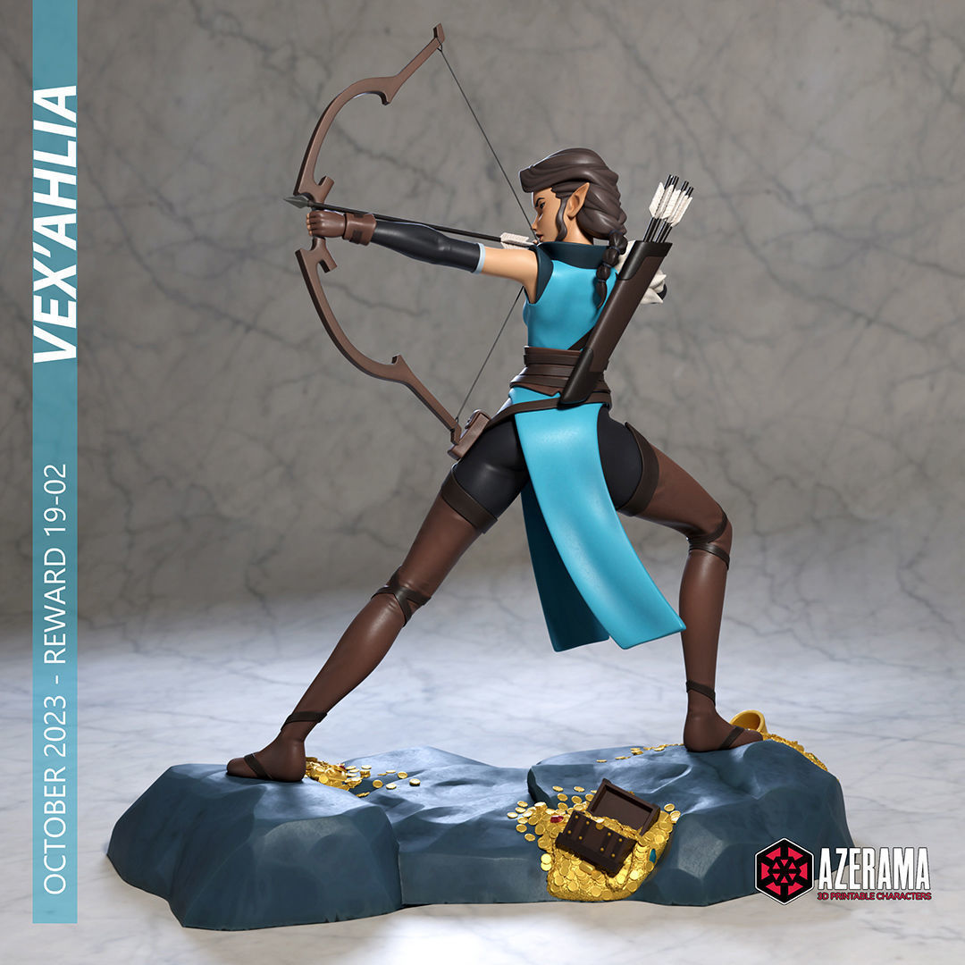 VexAhlia STL for 3D Printing 3D print model_9