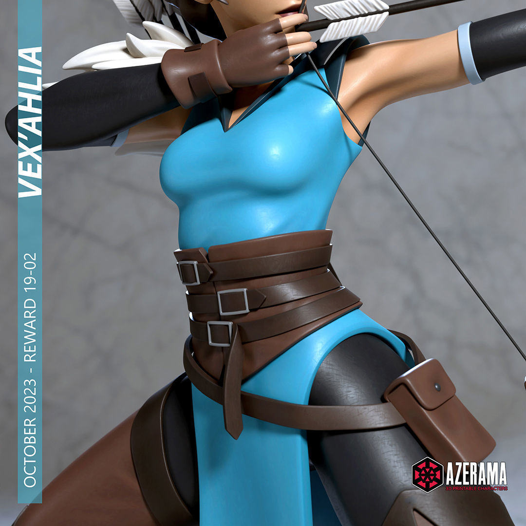 VexAhlia STL for 3D Printing 3D print model_11