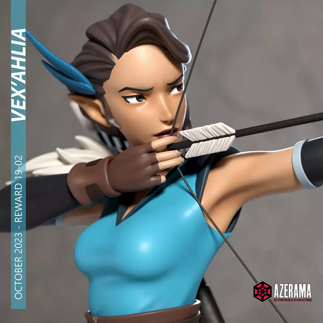 VexAhlia STL for 3D Printing 3D print model_0