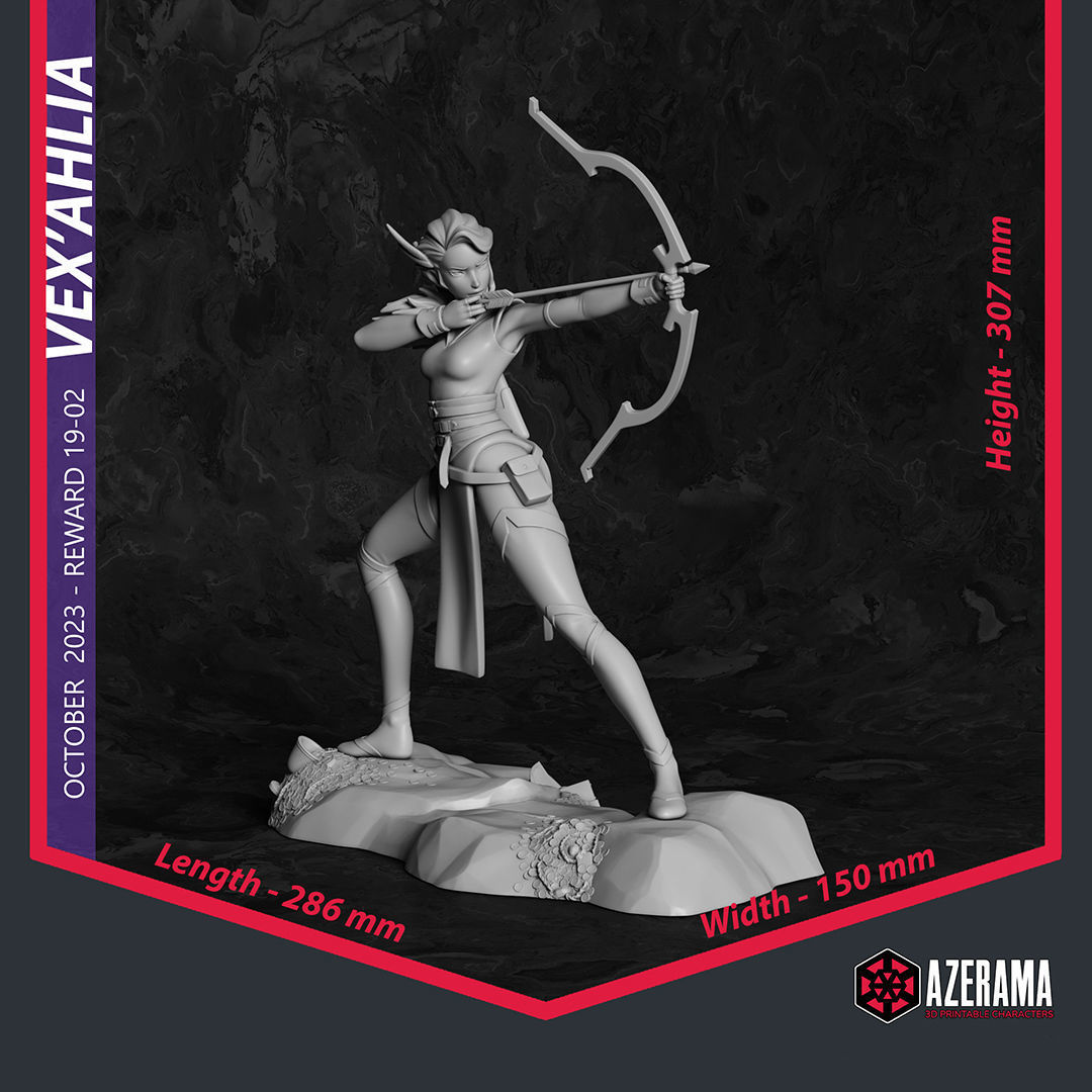 VexAhlia STL for 3D Printing 3D print model_5