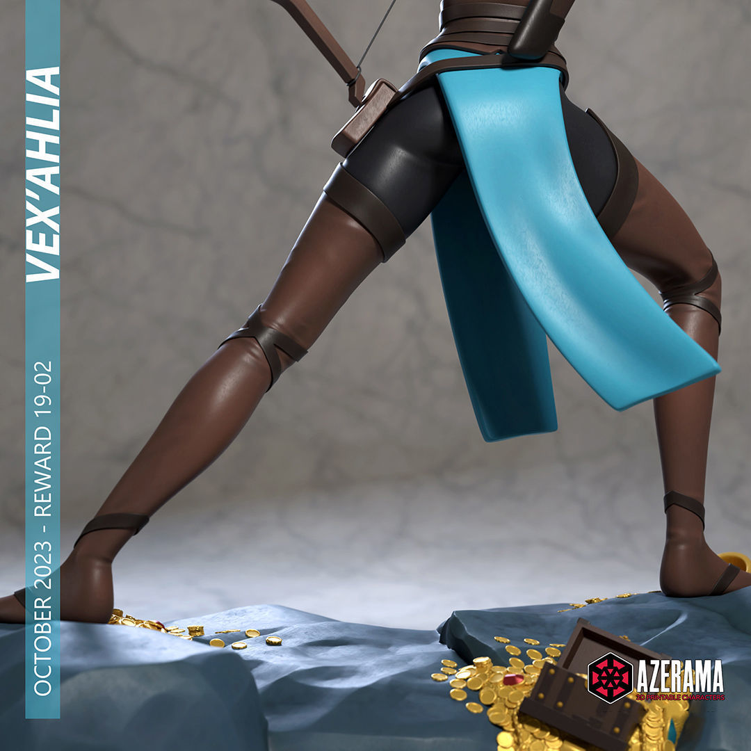 VexAhlia STL for 3D Printing 3D print model_13