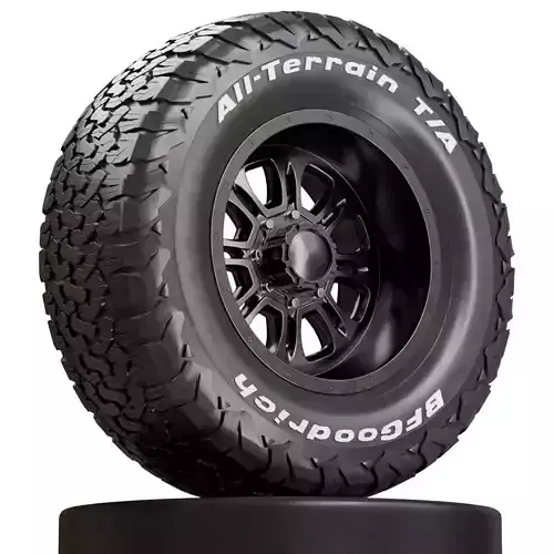 BFGoodrich All Terrain TA KO2 Tire 3d model