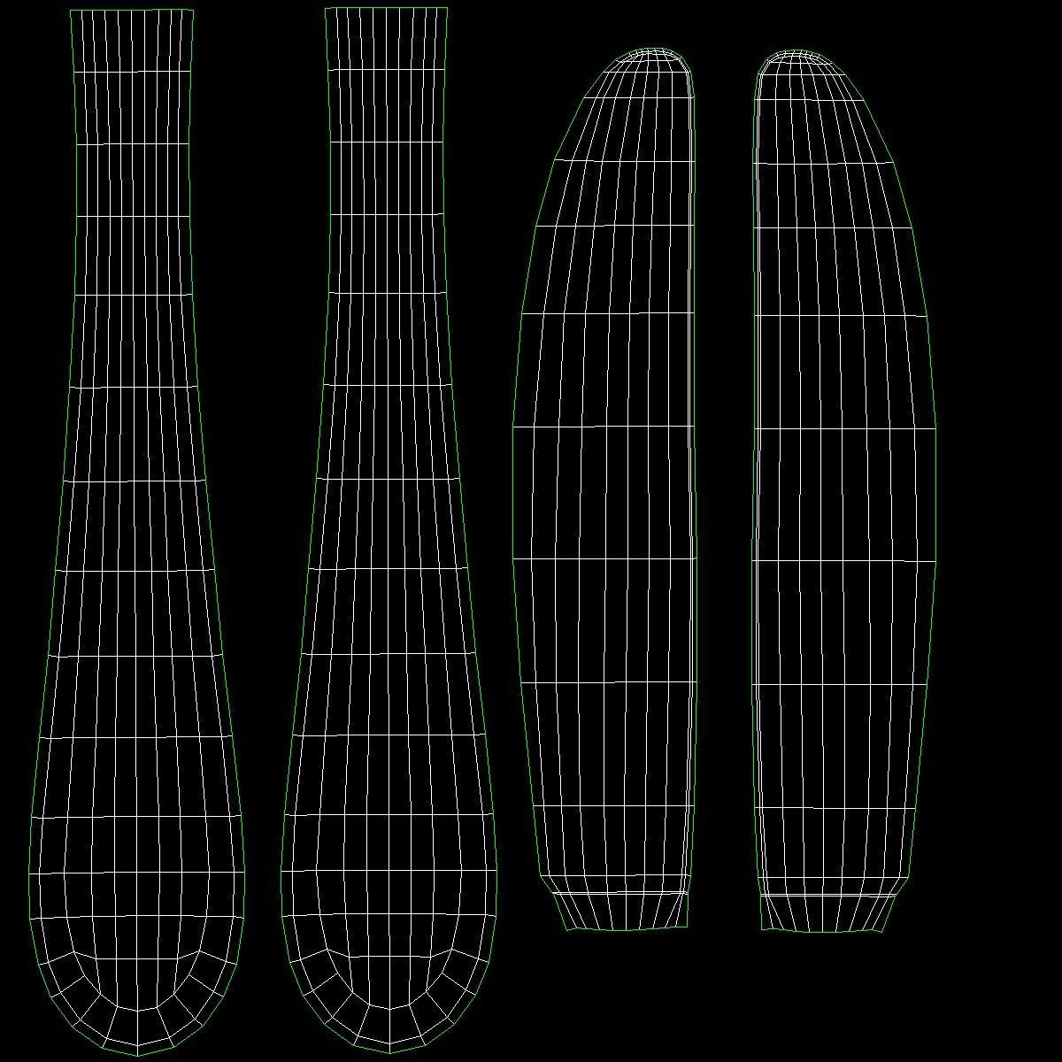 Generic Cutlery 5 Pieces COLLECTION 3D model_21