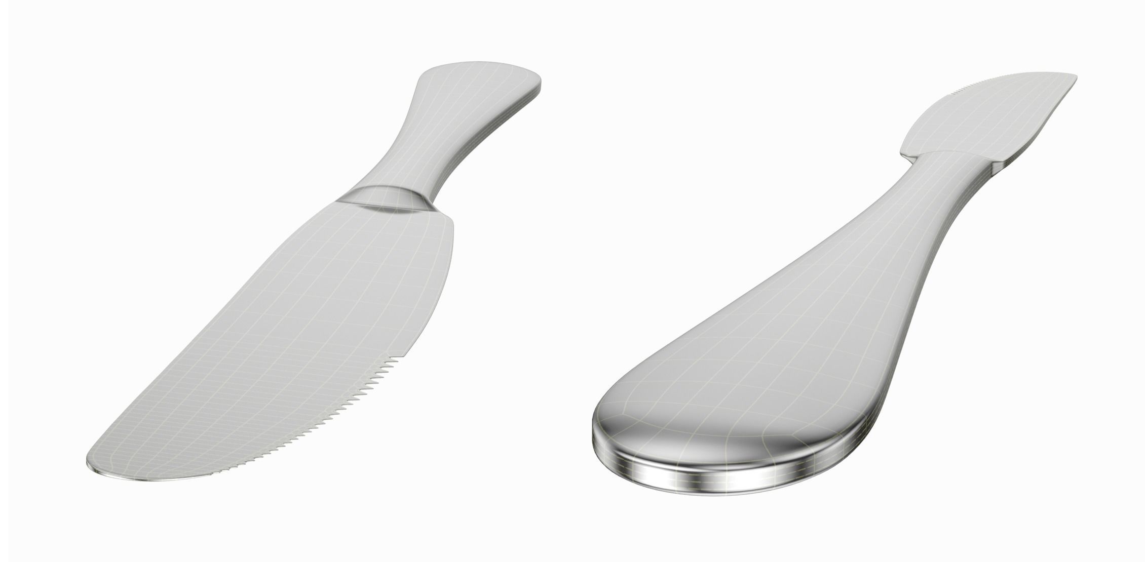 Generic Cutlery 5 Pieces COLLECTION 3D model_11