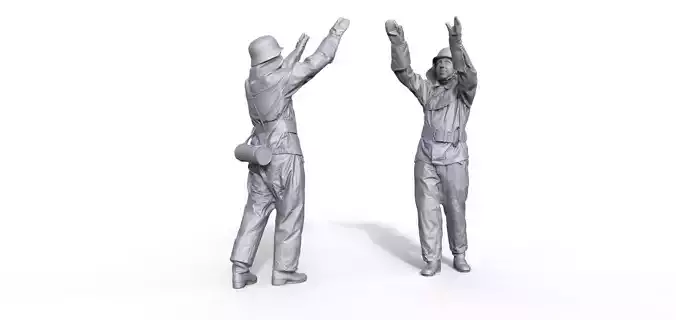 Fire brigade figure GDR Typ 912 3D print model