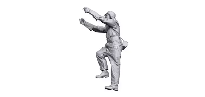 Fire brigade figure GDR Typ 913 3D print model Fire brigade figure GDR Typ 913 3D print model