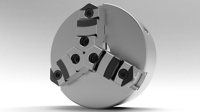 Lathe Chuck  3D model