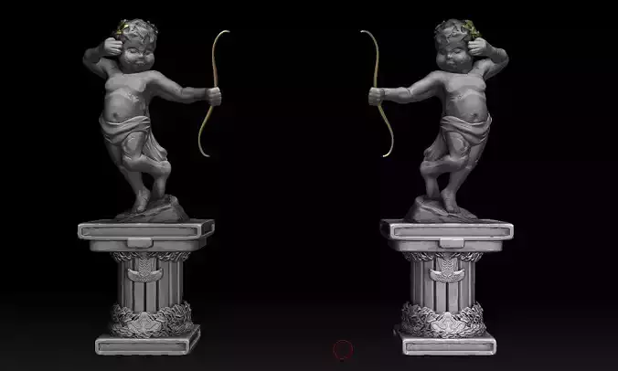 Cupid High Poly
