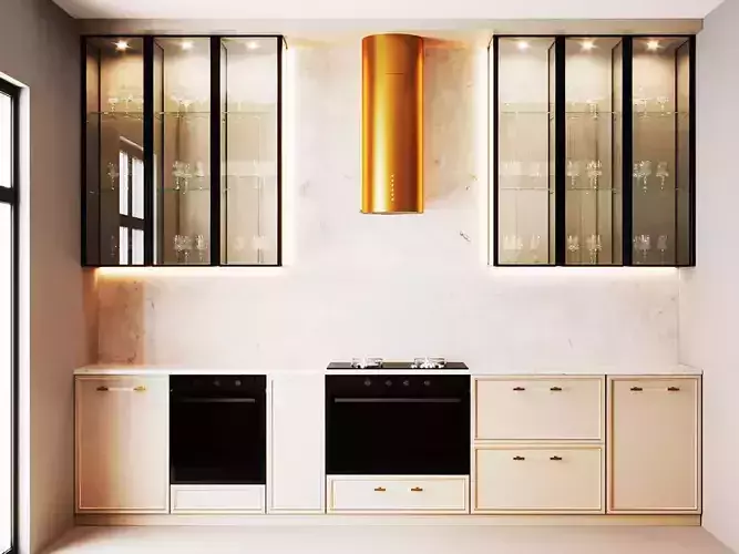 Kitchen scene interior