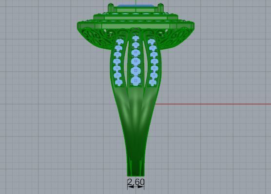 Octagonal Double Halo 4033 3D print model_7