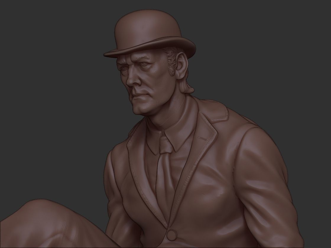 The Ministry of Silly Walks 3D print model_10