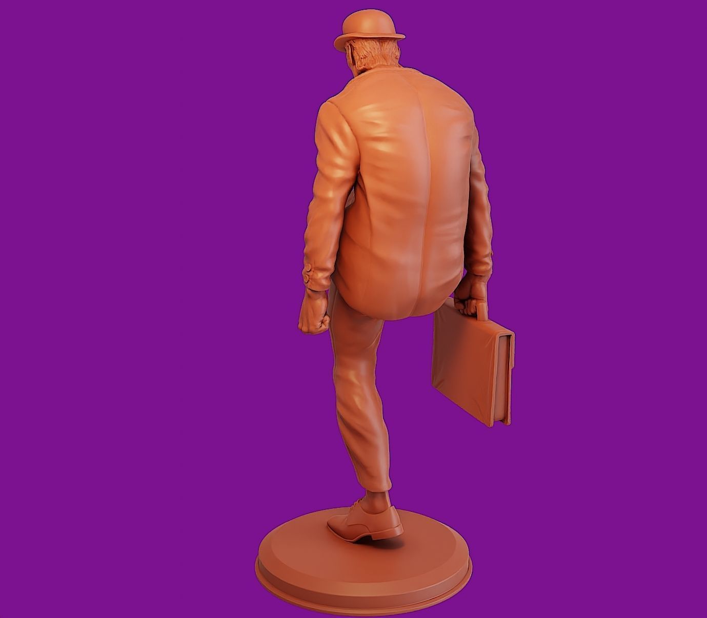 The Ministry of Silly Walks 3D print model_5