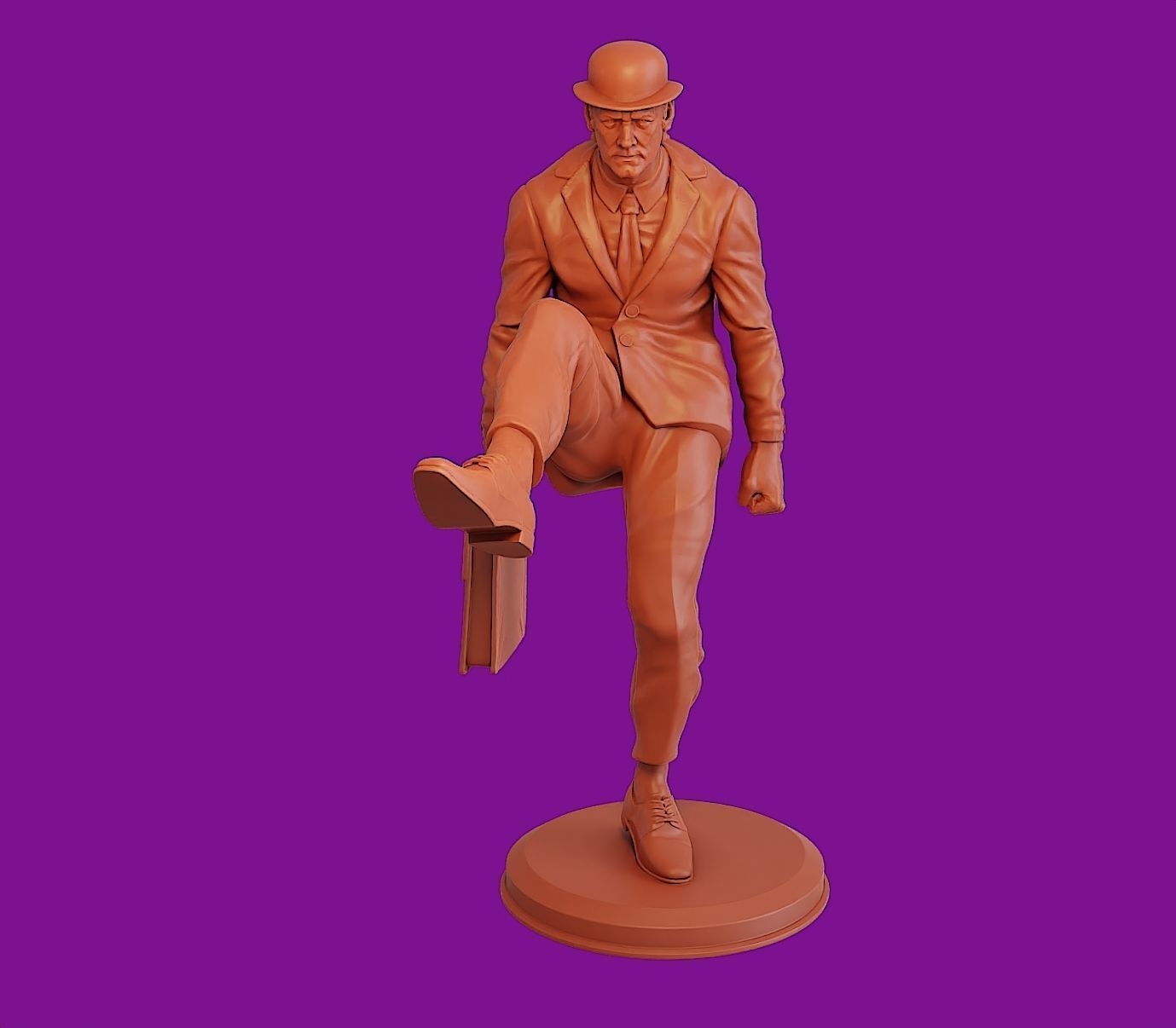 The Ministry of Silly Walks 3D print model_2