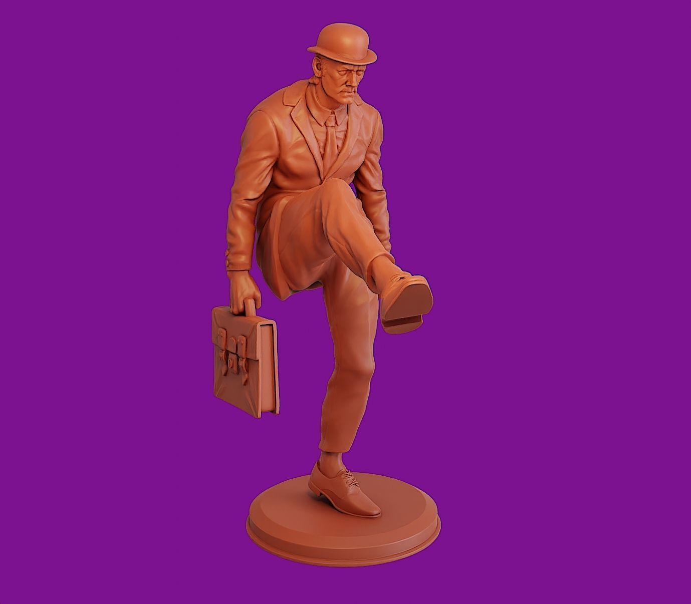 The Ministry of Silly Walks 3D print model_1