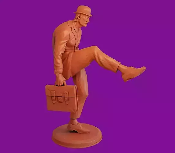 The Ministry of Silly Walks 3D print model