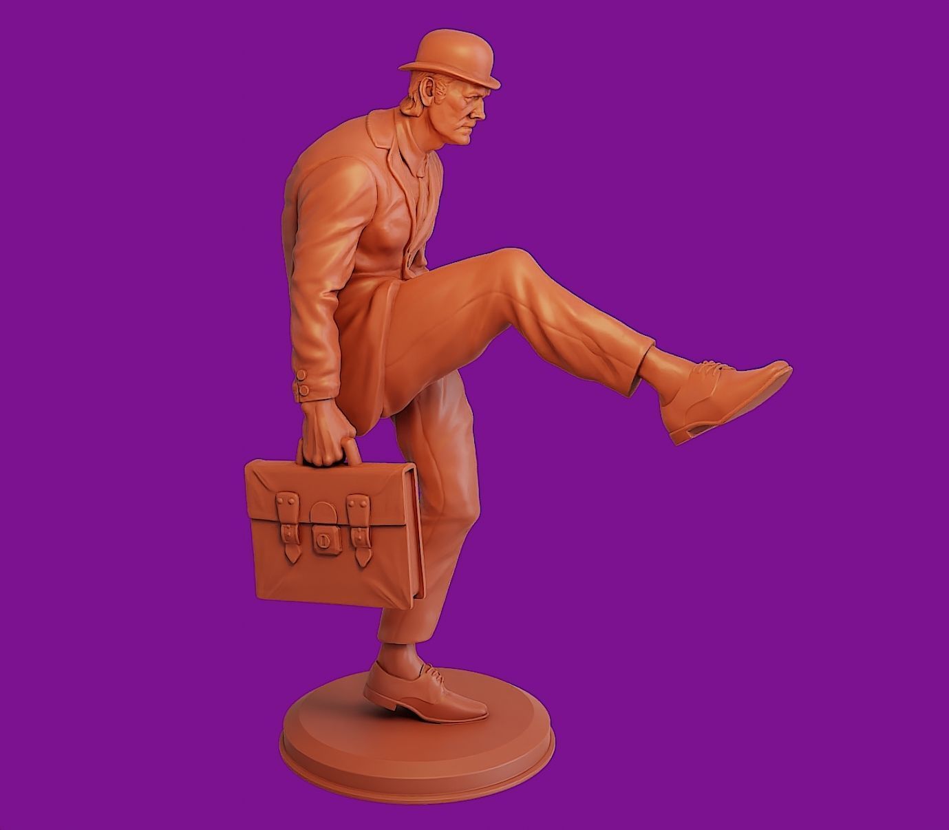 The Ministry of Silly Walks 3D print model_0