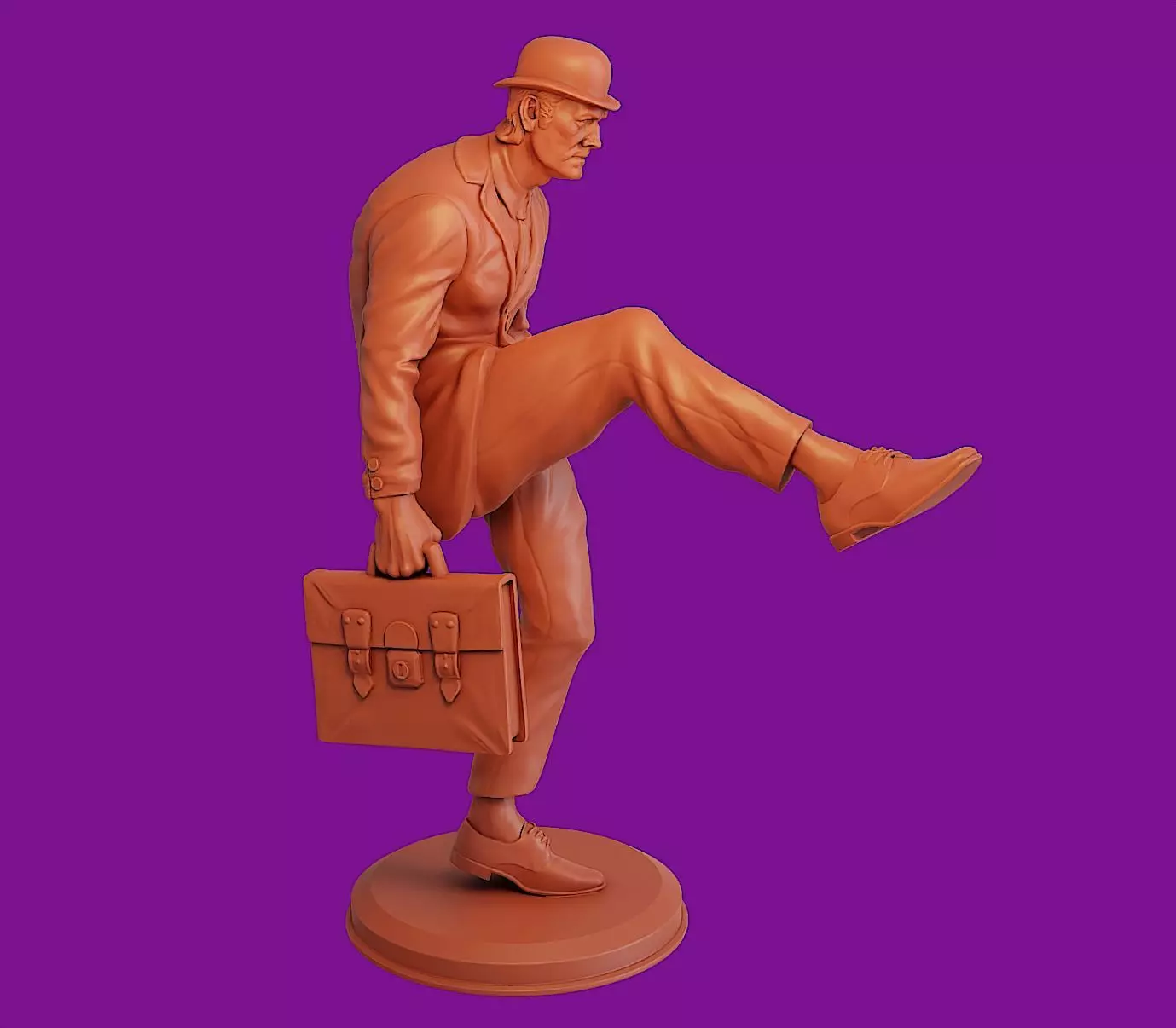 The Ministry of Silly Walks 3D print model_0