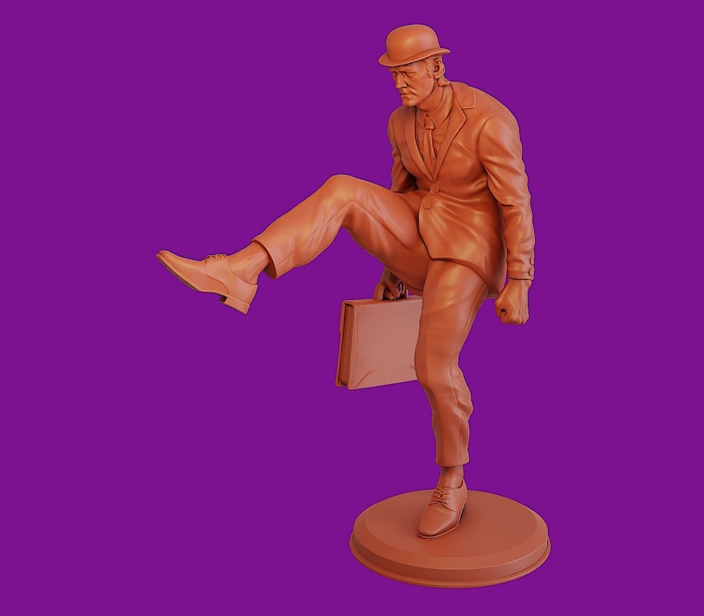 The Ministry of Silly Walks 3D print model_3