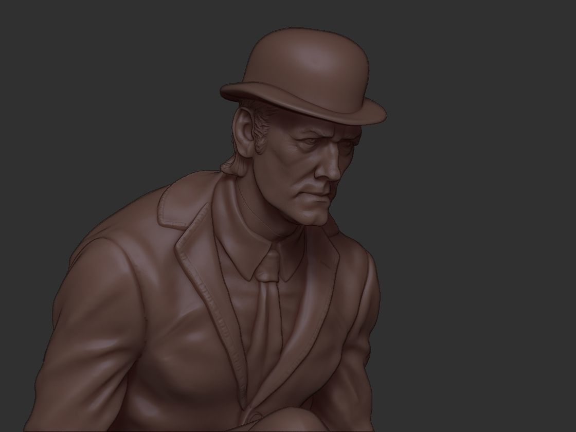 The Ministry of Silly Walks 3D print model_9