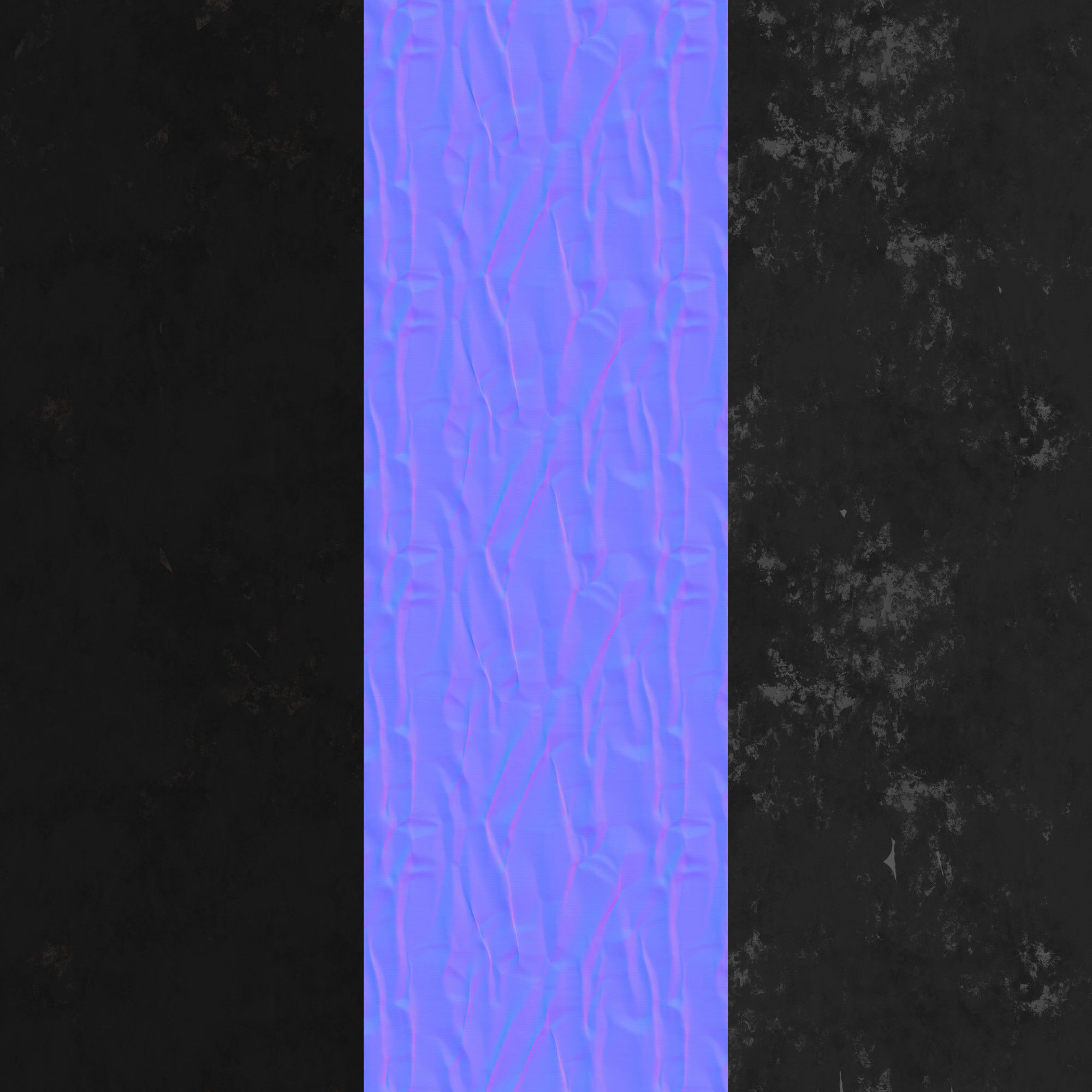 Cyberpunk Garbage Dumpster with Bags 3D model_13