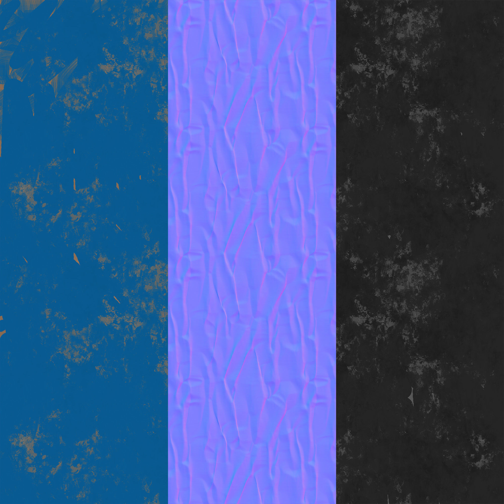 Cyberpunk Garbage Dumpster with Bags 3D model_12