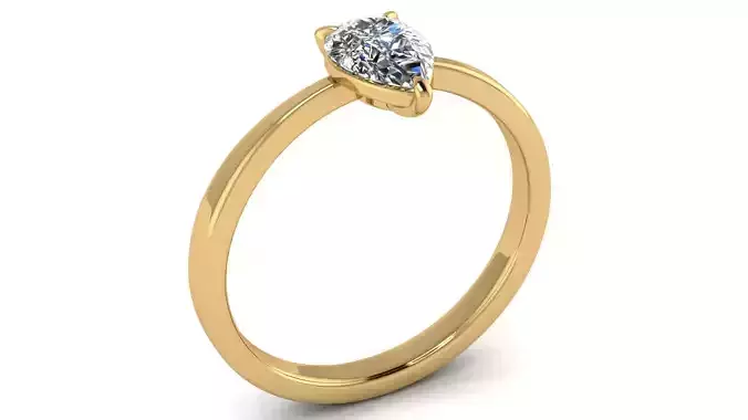 Pear Engagement Ring